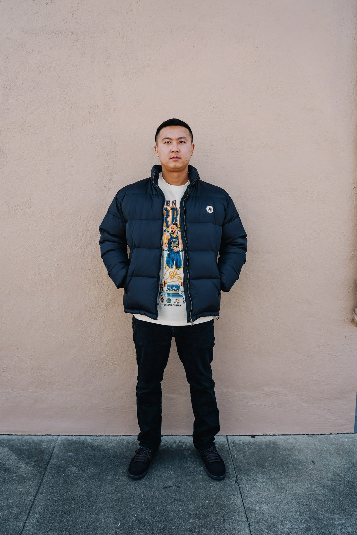 Grails SF Down Jacket Black grails sf