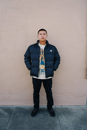 Grails SF Down Jacket Black grails sf