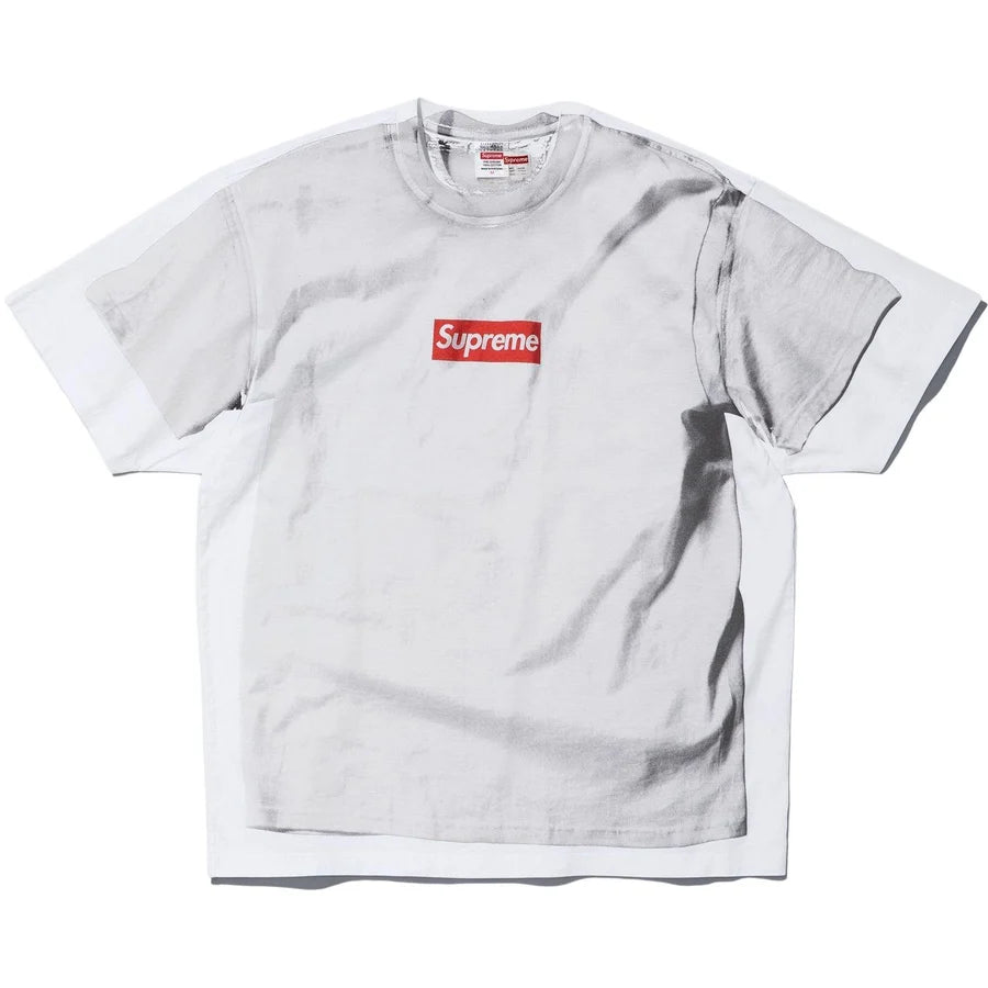 Supreme MM6 Maison Margiela Box Logo Tee - White - Used Supreme