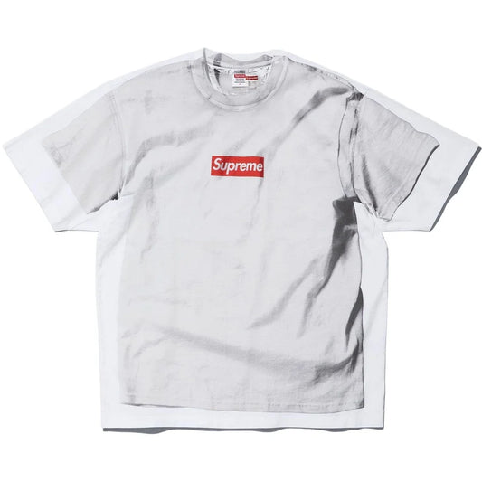 Supreme MM6 Maison Margiela Box Logo Tee - White - Used