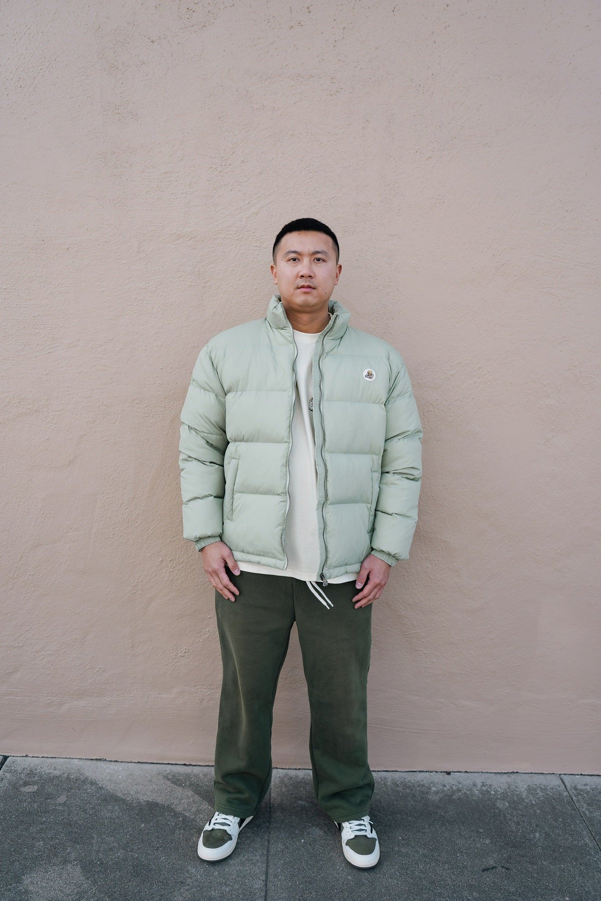 Grails SF Down Jacket Spring Rain Green grails sf