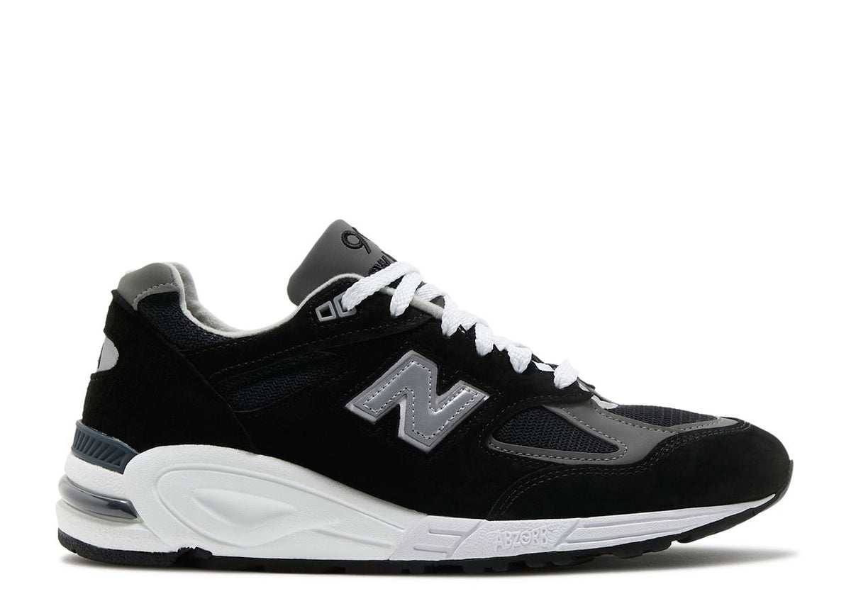 New Balance 990v2 MiUSA - Black Grey New Balance