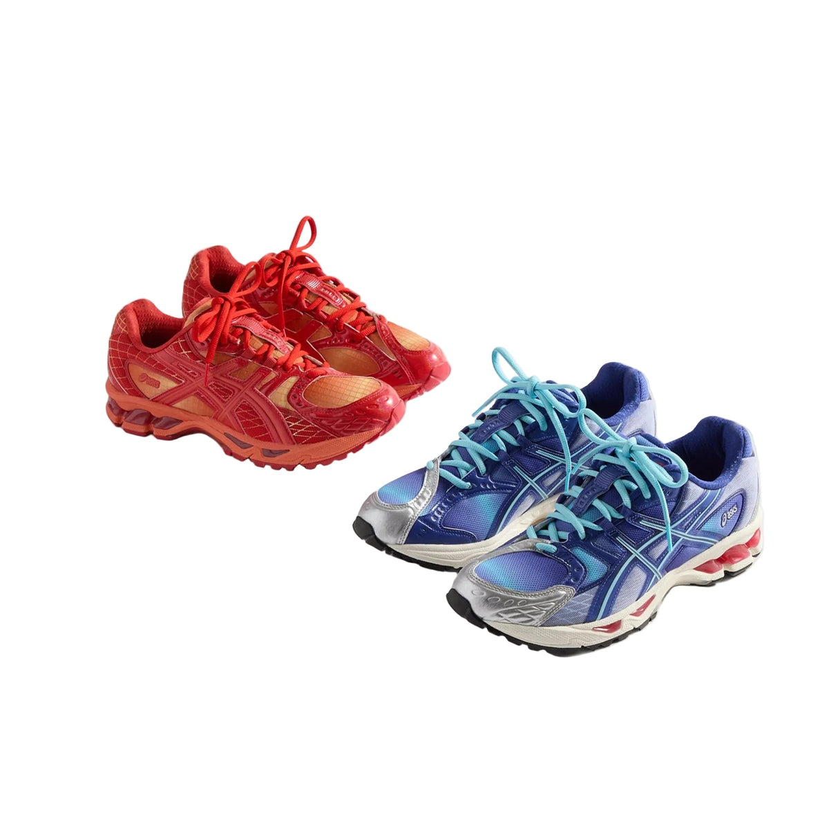 Marvel vs. Capcom x Kith x Gel Nimbus 10.1 Iron Man vs. Mega Man (Opened Box) (Comic Included) Asics