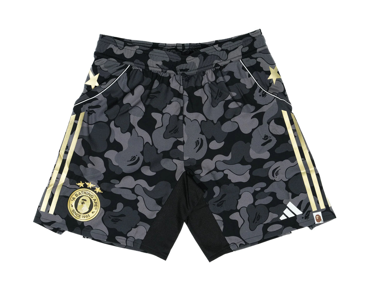 adidas x BAPE Football Slim Shorts - Black