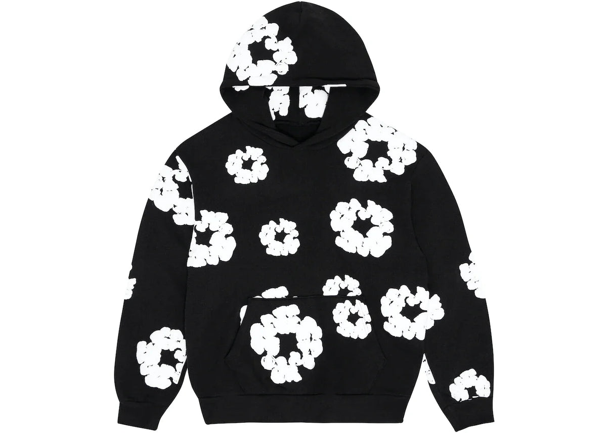 Denim Tears The Cotton Wreath Sweatshirt - Black - Used Denim Tears