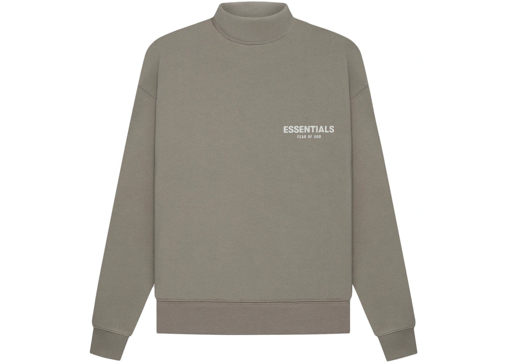 Fear of God Essentials Mock Neck Long Sleeve - Desert Taupe