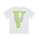 Juice Wrld x Vlone Fighting Demons Tee - White/Green