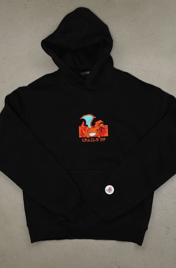 Grails SF Charizard Box Logo Hoodie