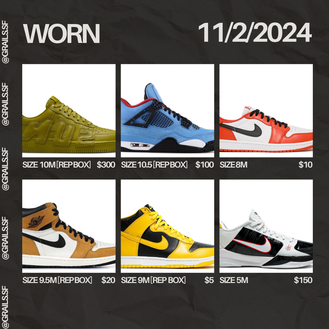 11/2/2024 Saturday Steals grails sf