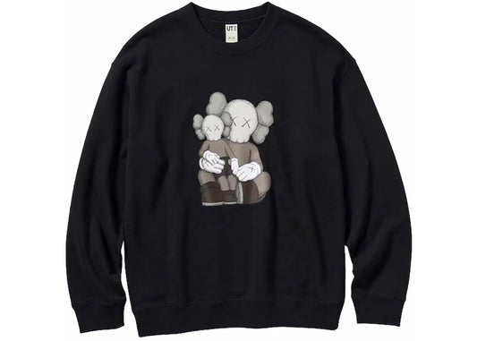 KAWS x Uniqlo Longsleeve Sweatshirt - Black