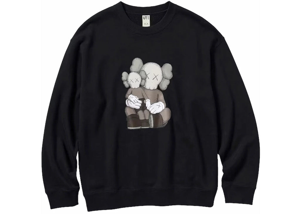 KAWS x Uniqlo Longsleeve Sweatshirt - Black