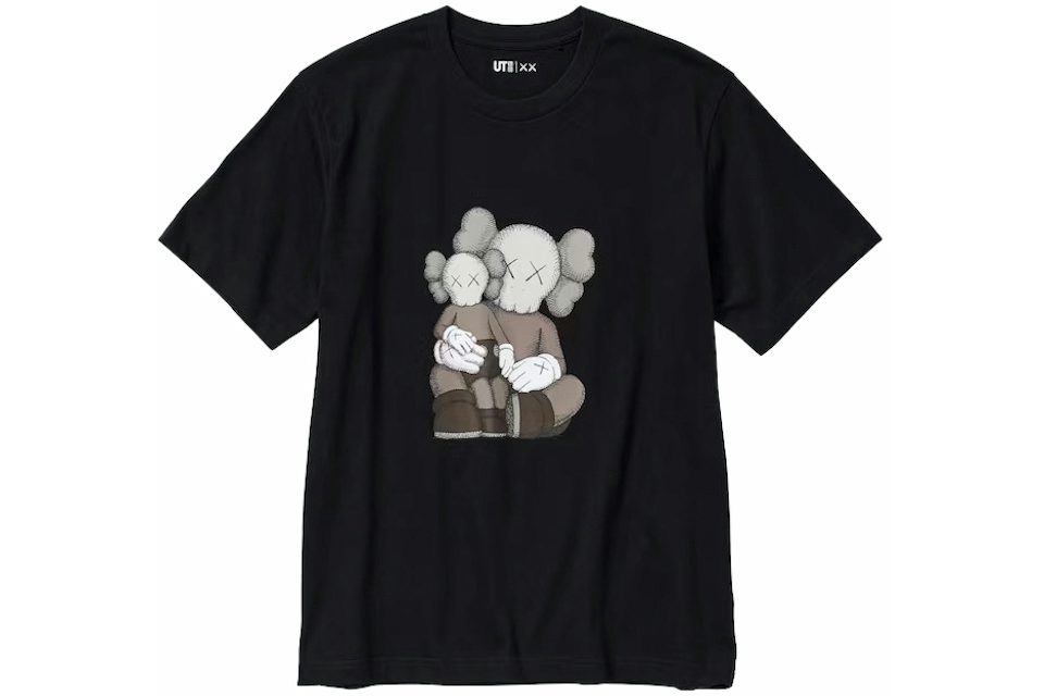 KAWS x Uniqlo UT Short Sleeve Graphic T-shirt - Black - Used
