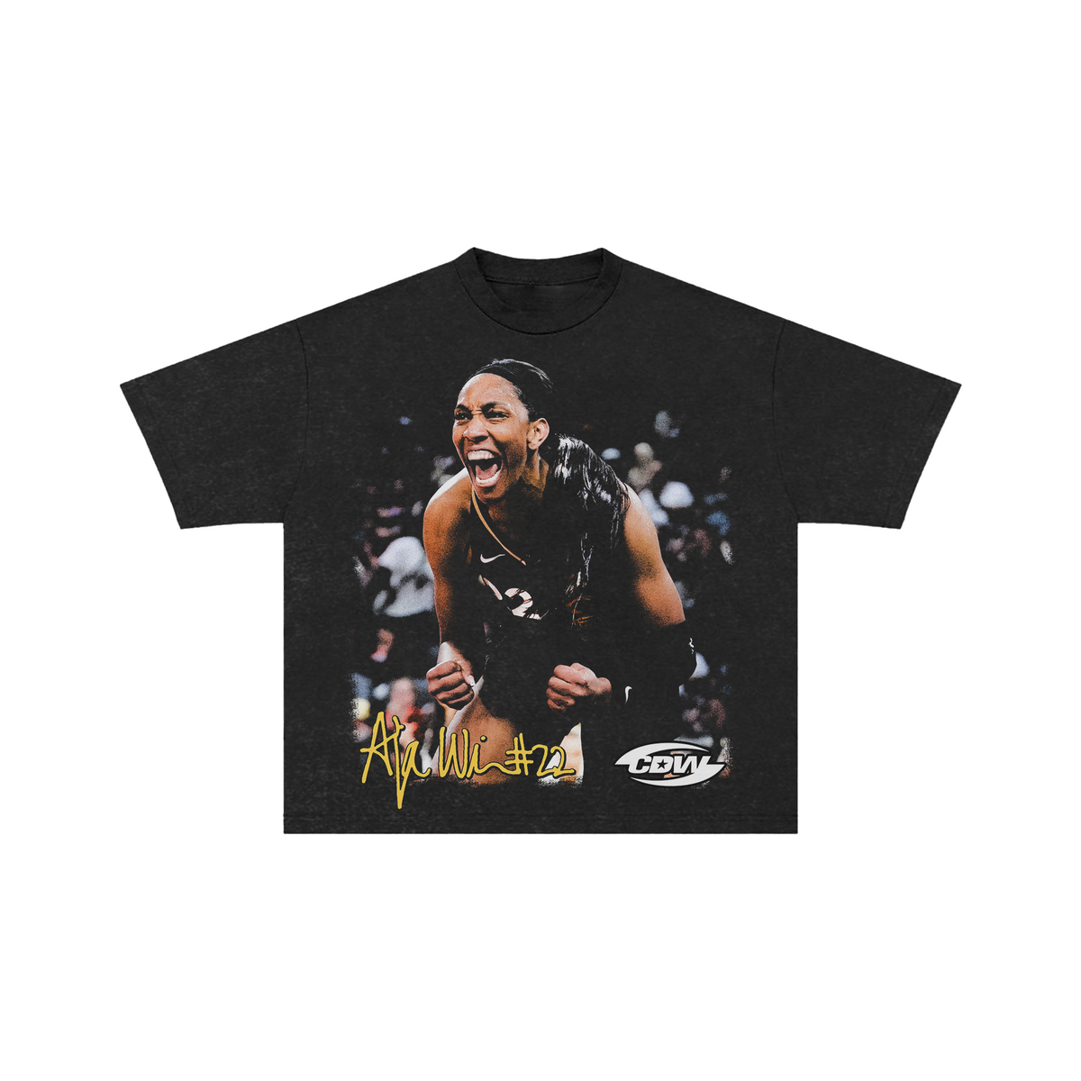CDW A'ja Wilson Tee Black CDW