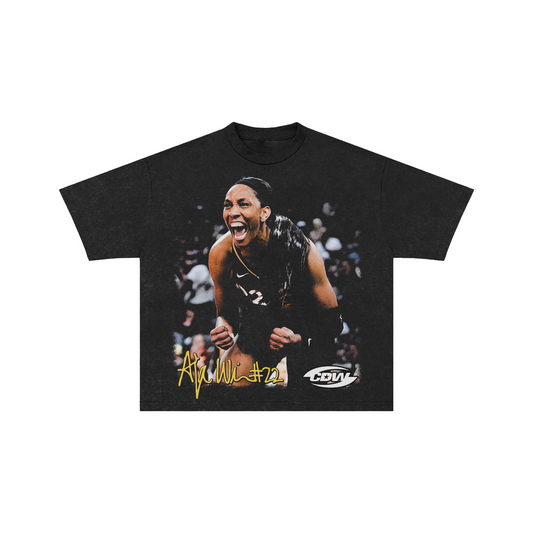CDW A'ja Wilson Tee Black