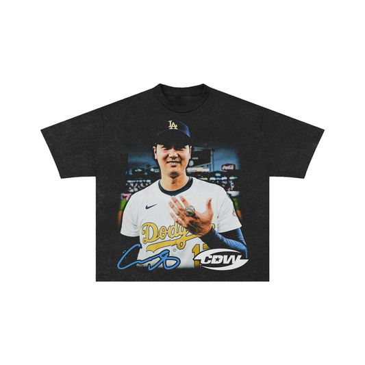 CDW Shohei Ohtani Ring Night Tee Black