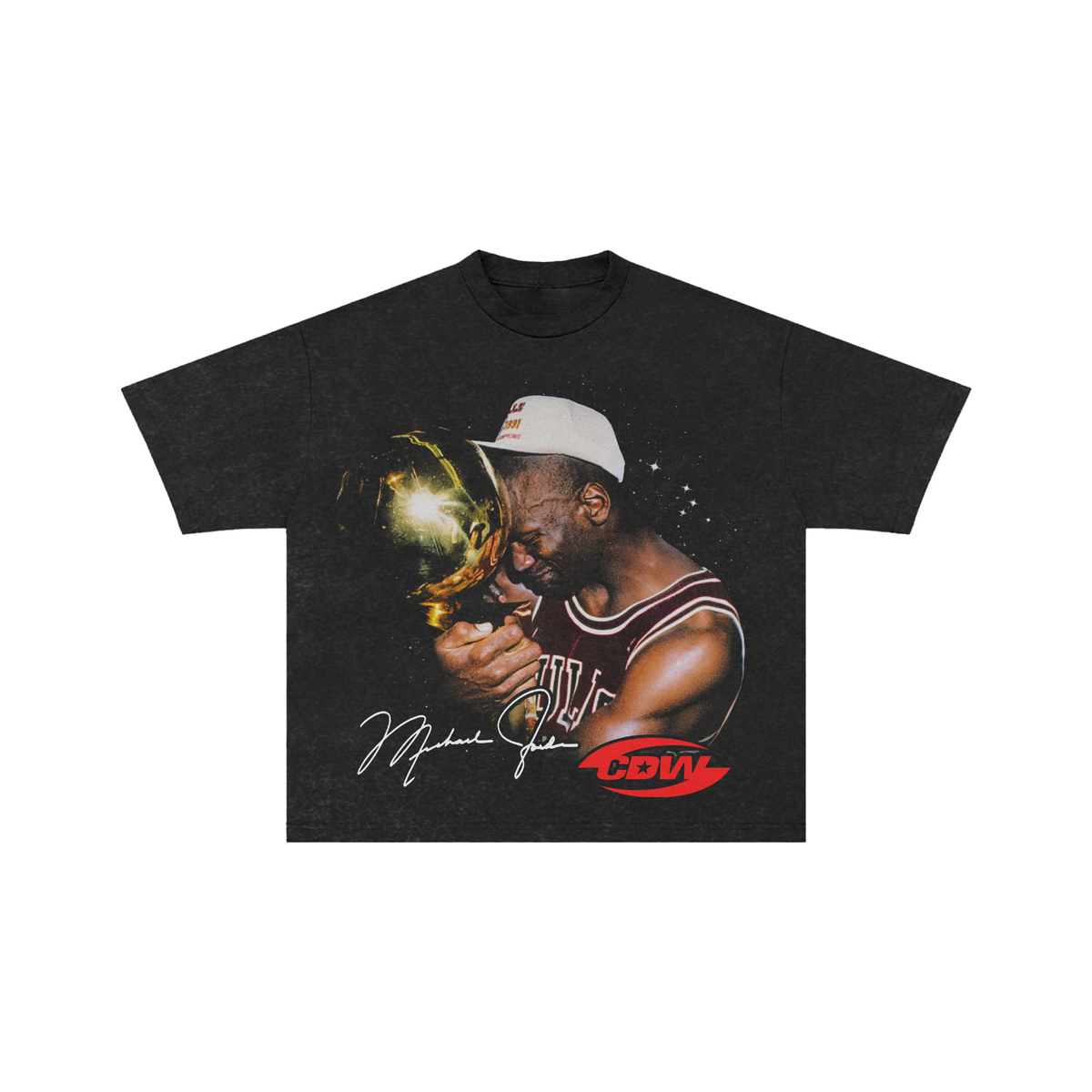 CDW Michael Jordan 1st Ring Tee Vintage Black CDW