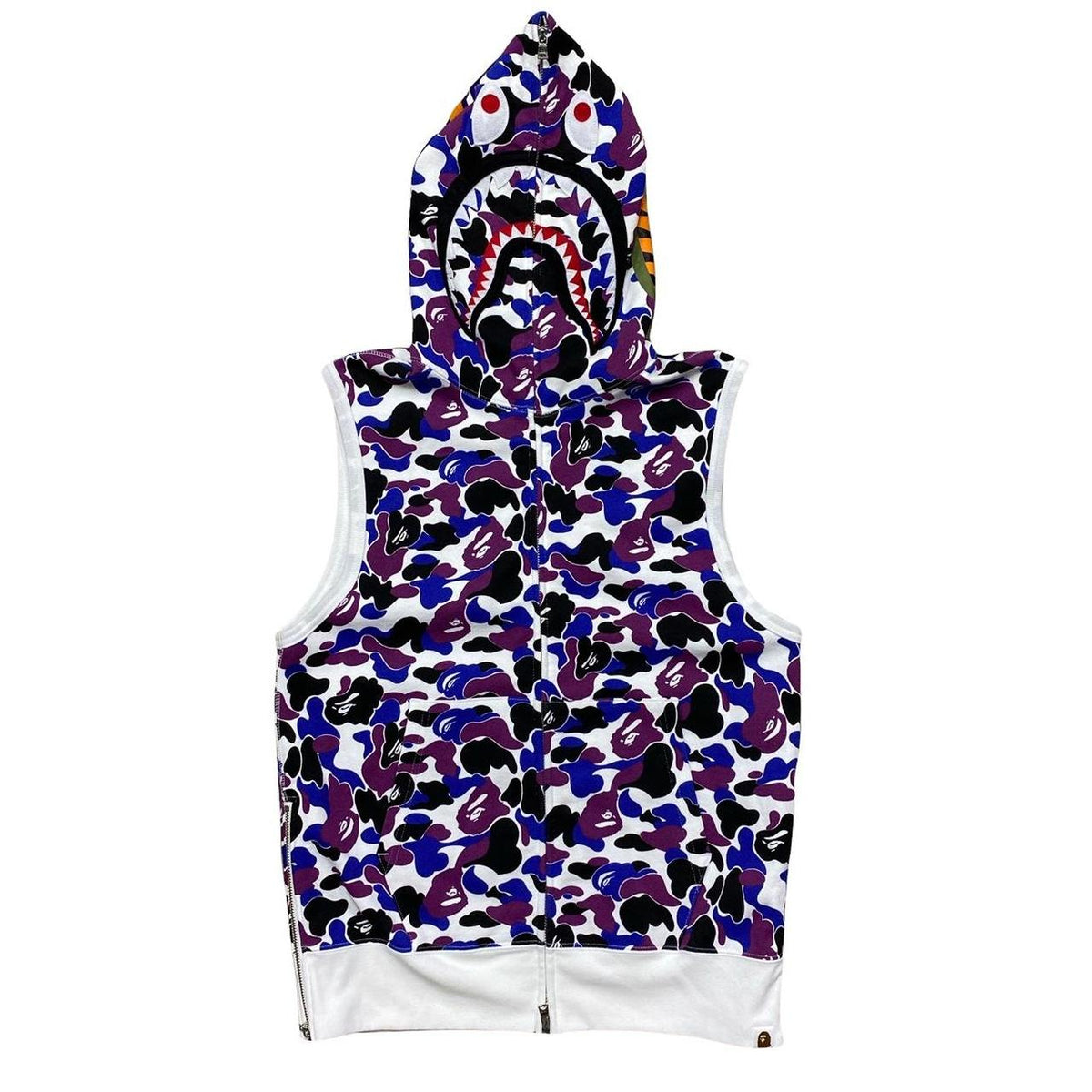 A Bathing Ape Hong Kong 13th Anniversary Hoodie Vest - Used Bape