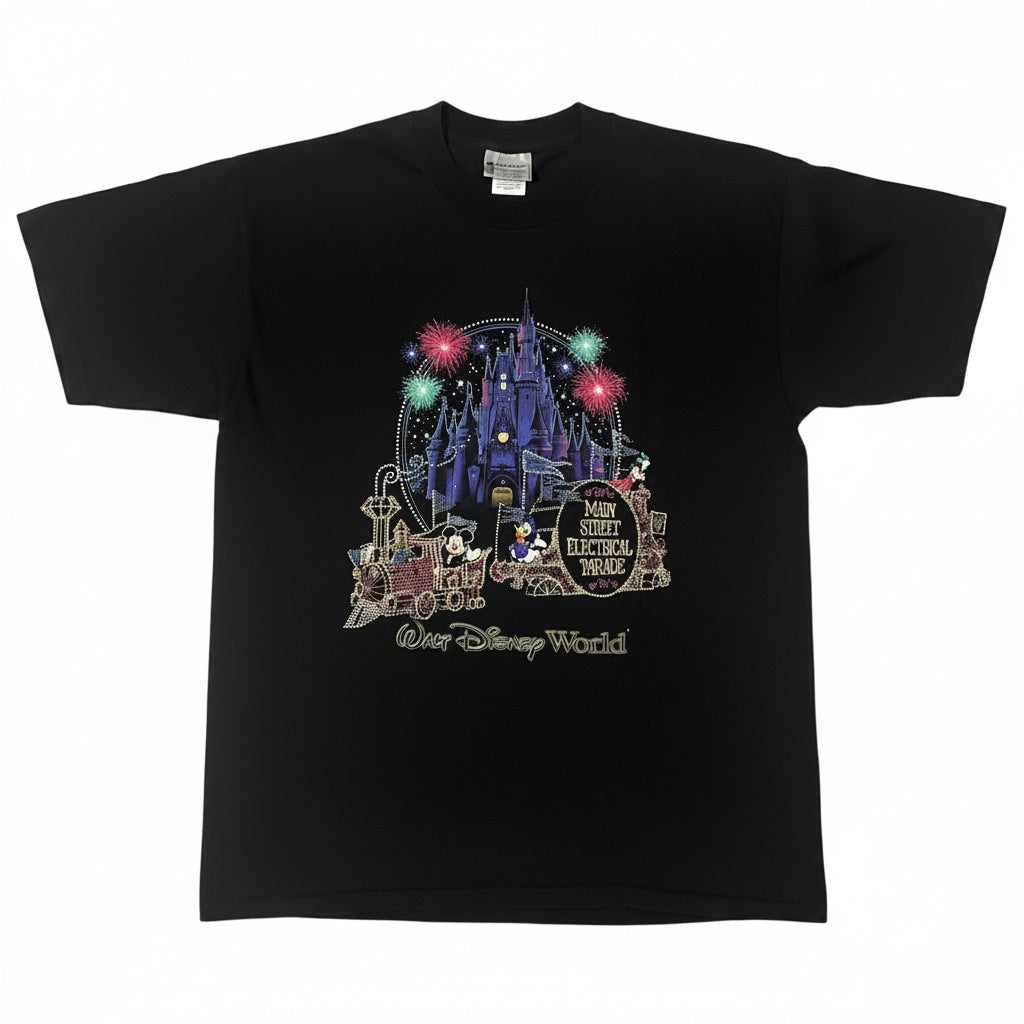 Disney Main Street Electrical Tee - Black