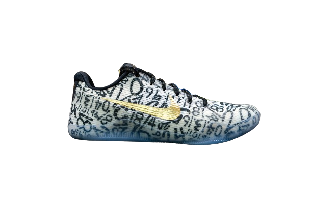 Kobe 11 mamba day 2025 white gold