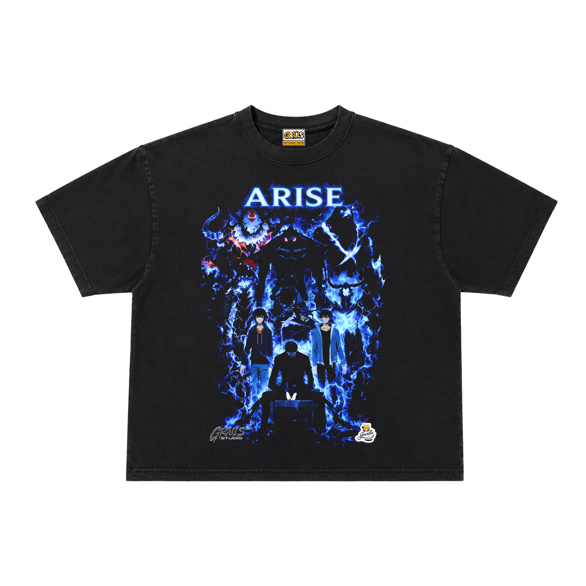 Grails Solo Leveling Tee Black