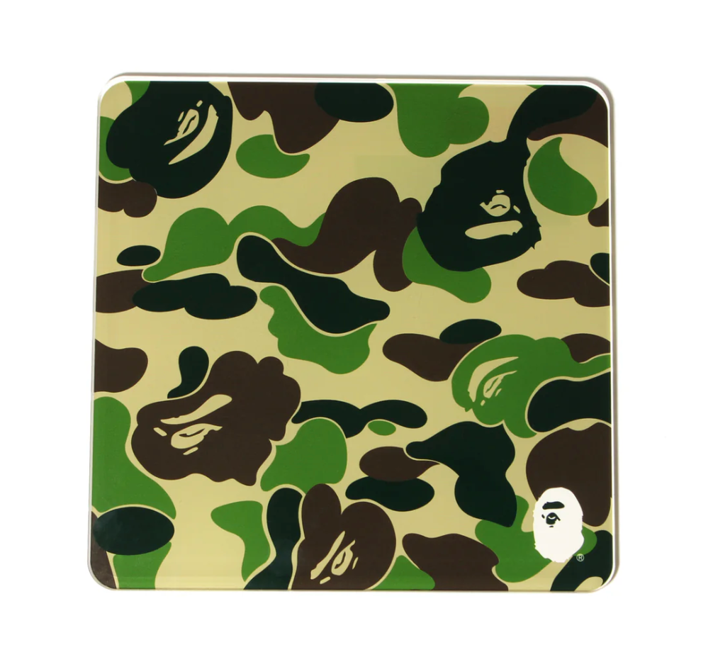 BAPE ABC Camo Acrylic Plate - Green Bape