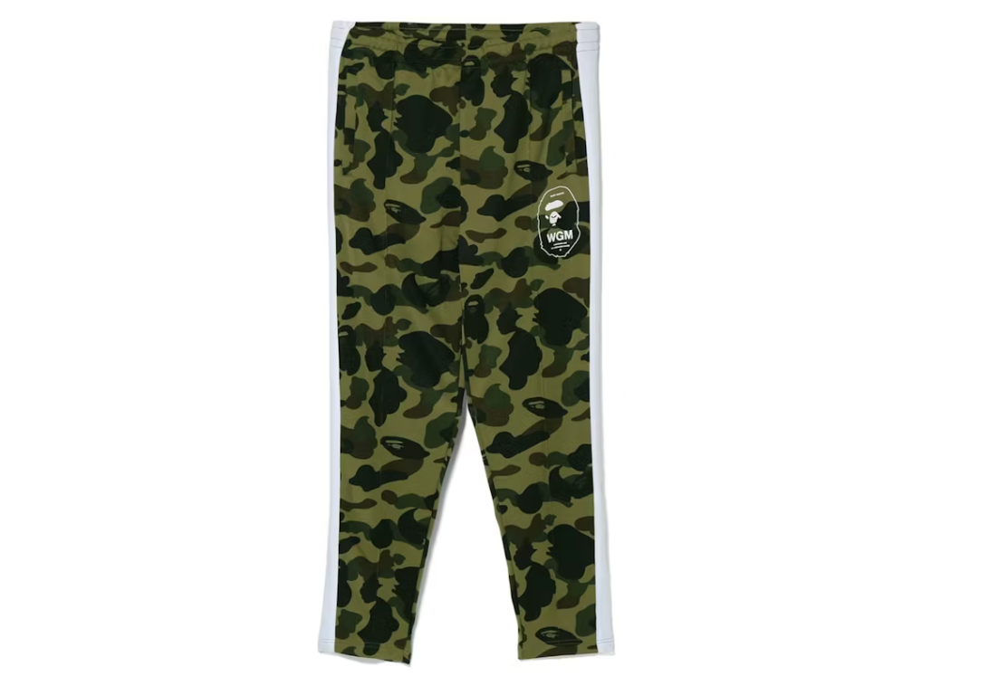 BAPE 1st Camo Line Jersey Top/Pants Set - Used Bape