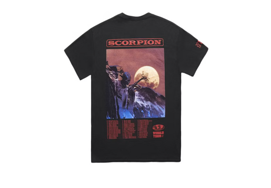 Drake 2018 Scorpion World Tour Official Merch Tee Drake Related