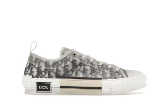 Dior B23 Low Top - Logo Oblique White/Black Dior