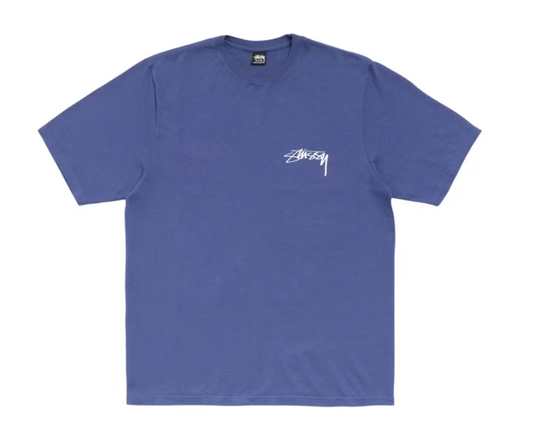 Stussy Skate Stack Pigment Dyed Tee - Indigo