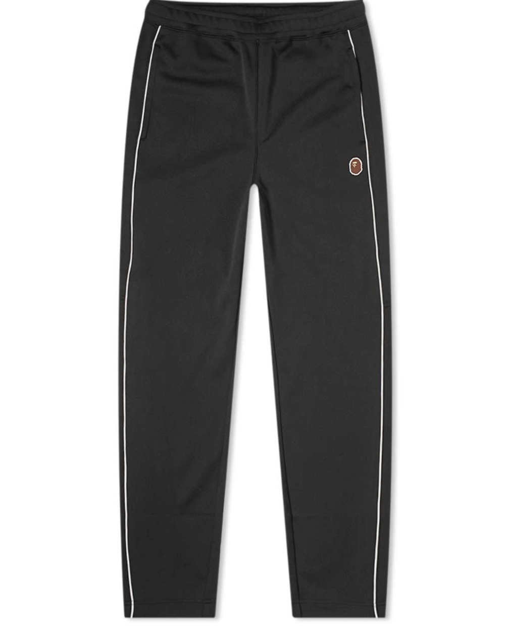 A Bathing Ape Side Button Jersey Pant - Black