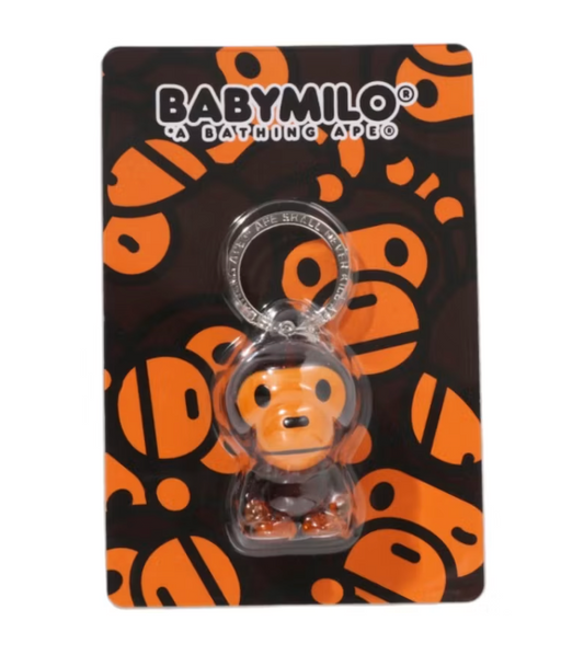 BAPE Baby Milo Shaped Charm Keychain