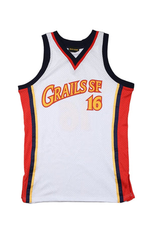 Grails SF We Believe Basketball Jersey Home grails sf