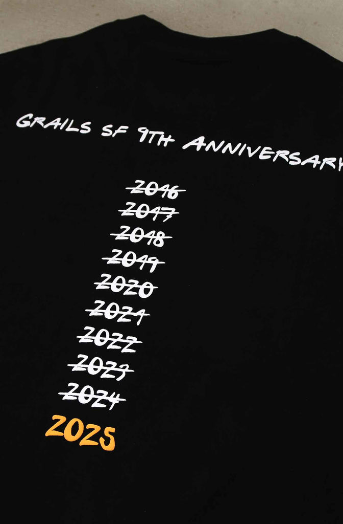 Grails SF 9 Year Anniversary Tee