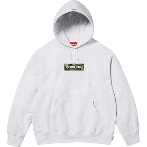 Supreme Box Logo Hooded Sweatshirt FW23 - Ash Grey