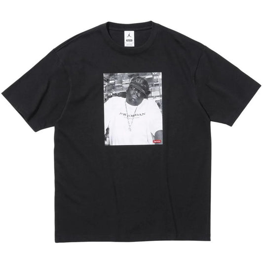 Supreme x Jordan Biggie S/S Tee - Black