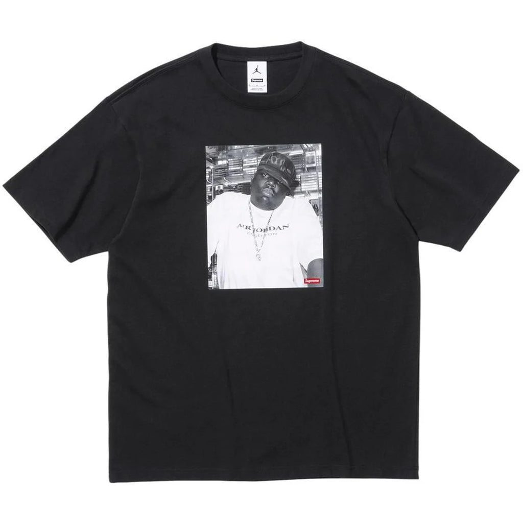 Supreme x Jordan Biggie S/S Tee - Black