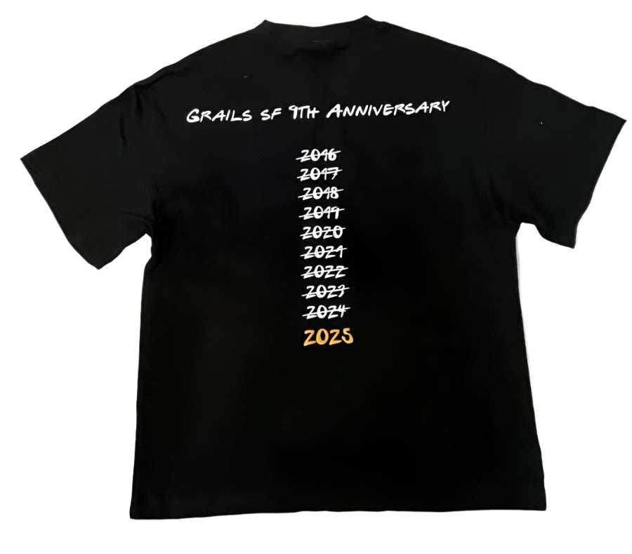 Grails SF 9 Year Anniversary Tee