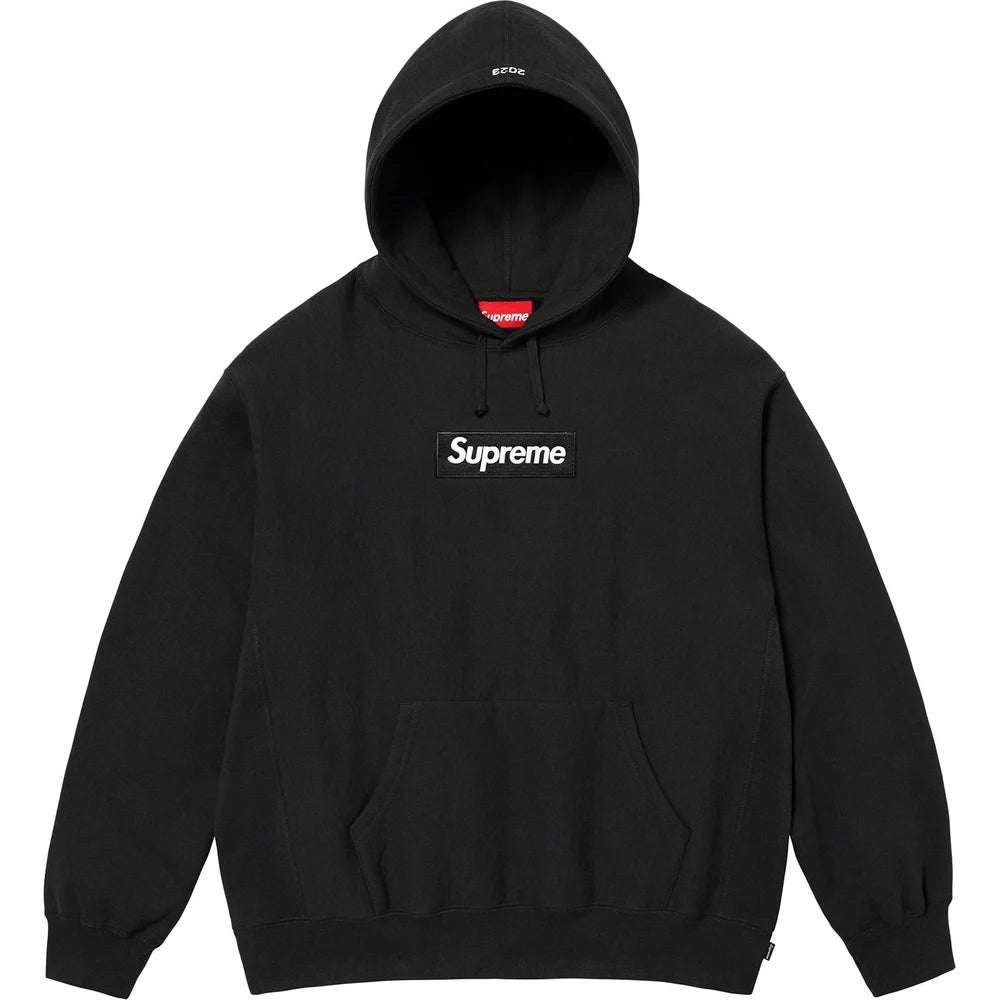 Supreme Box Logo Hooded Sweatshirt FW23 - Black - Used Supreme
