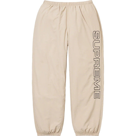 Supreme Spellout Embroidered Track Pant - Sand Louis Vuitton