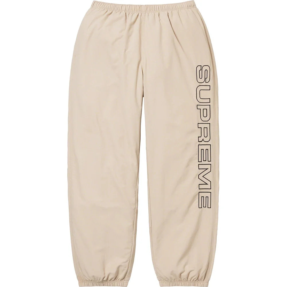 Supreme Spellout Embroidered Track Pant - Sand – Grails SF