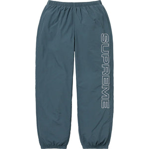 Supreme Spellout Embroidered Track Pant - Dark Blue – Grails SF