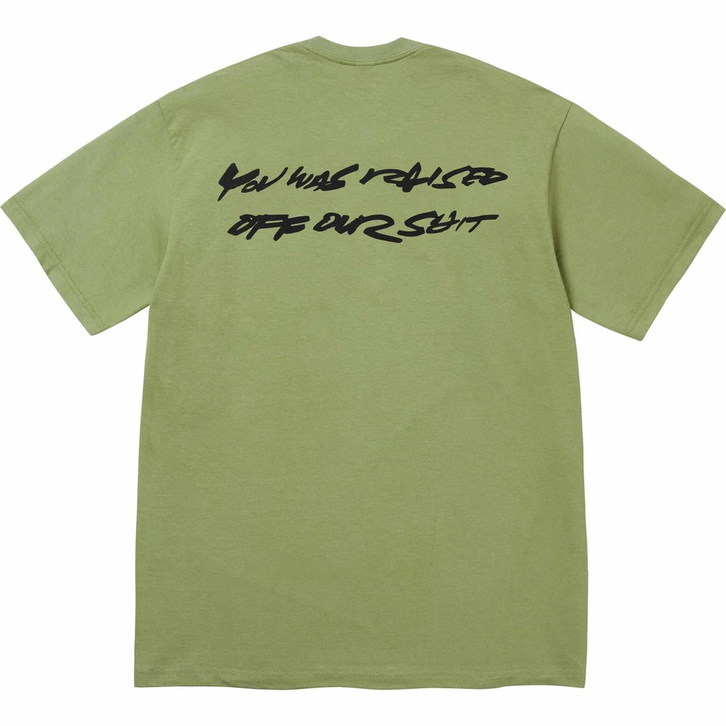 Supreme Futura Logo Tee - Moss