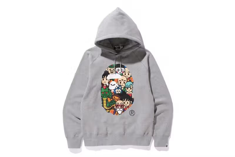 A Bathing Ape x Dragon Ball Collection - Grey Bape