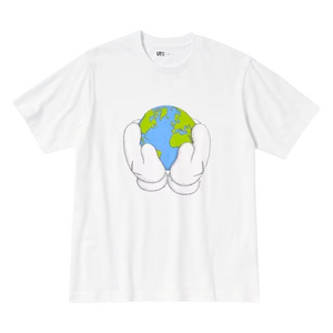 KAWS x Uniqlo Peace For All S/S Graphic T-shirt - White