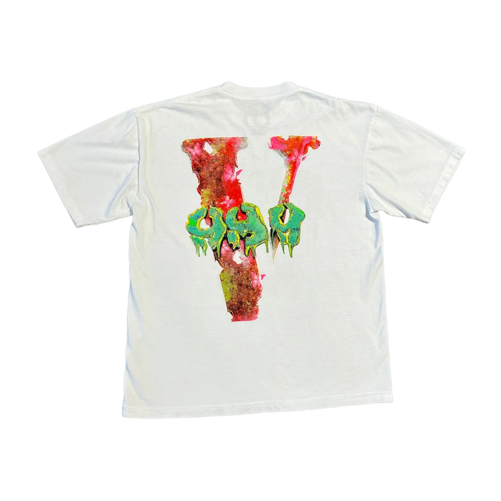 Juice Wrld x Vlone Fighting Demons Tee (Half Human/Half Demon) - Used