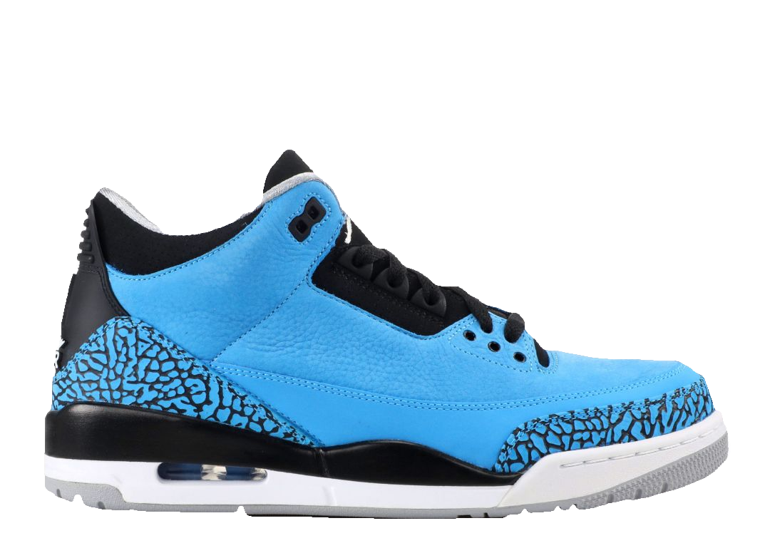 Air Jordan 3 Retro - Powder Blue - Used Air Jordan