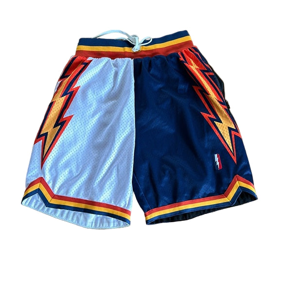 Collect & Select Golden State Warriors Split Basketball Shorts - Used Collect & Select
