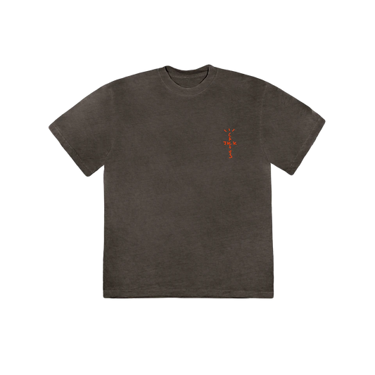 Travis Scott CJ Digital Girl T-Shirt - Pepper Brown - Used