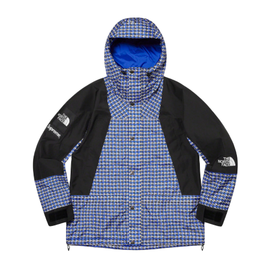 Supreme x The North Face Studded Mountain Light Jacket - Royal Blue - Used