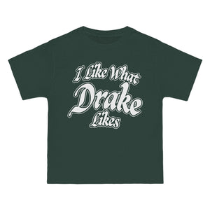 Drake It's All a Blur Tour Merch Tee - I Like What Drake Likes (Green) Sp5der